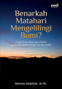 Image of Benarkah Matahari Mengelilingi Bumi