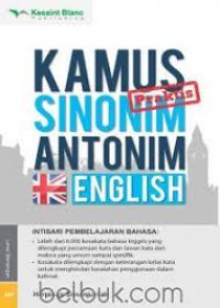 Image of Kamus Praktis Sinonim Antonim English